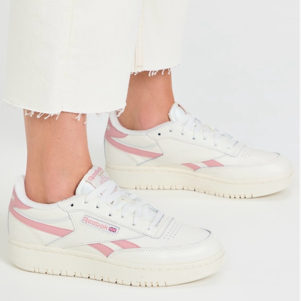 Free People Reebok Club C Double Sneakers Size 7.5